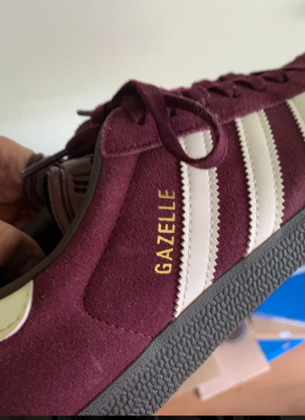 Adidas gazelle maroon 42 ⅔