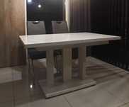 Stół biały połysk 80x130 / 80x180