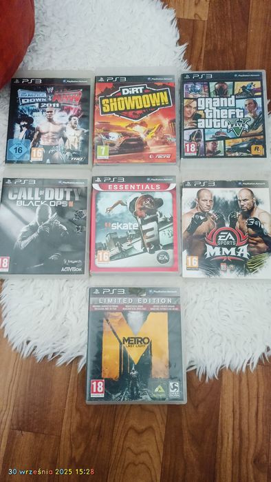 7szt gry PS3 oryginal