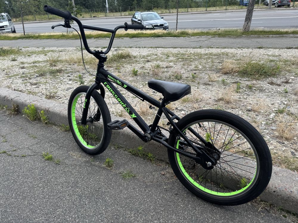 Детский трюковой велосипед ВМХ CrossRide BMX-FRS ST Freestyle 20