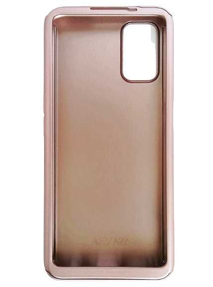 Etui Case Obudowa Samsung A92 Rose Gold Różowa + Szkło Hartowane