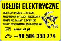 elektryk Bytom, pomiary elektryczne, montaż AGD