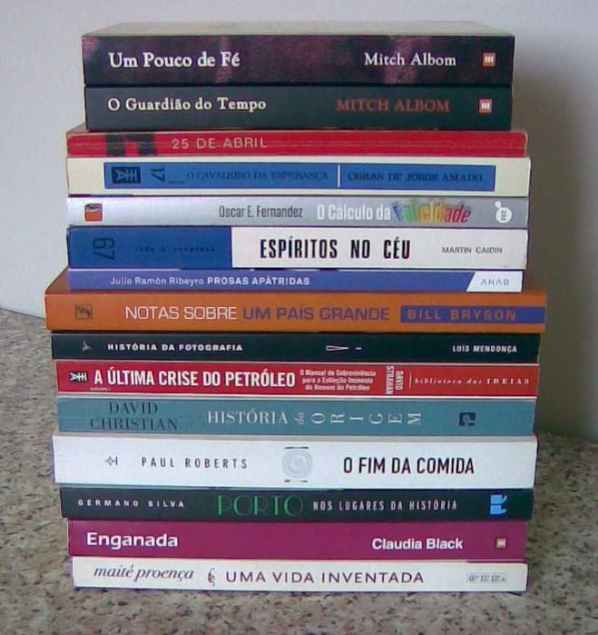 Livros - vários géneros - não ficção