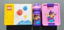 LEGO zestaw wieszak + lunchbox i bidon od LEGO Friends sklep 129 zł