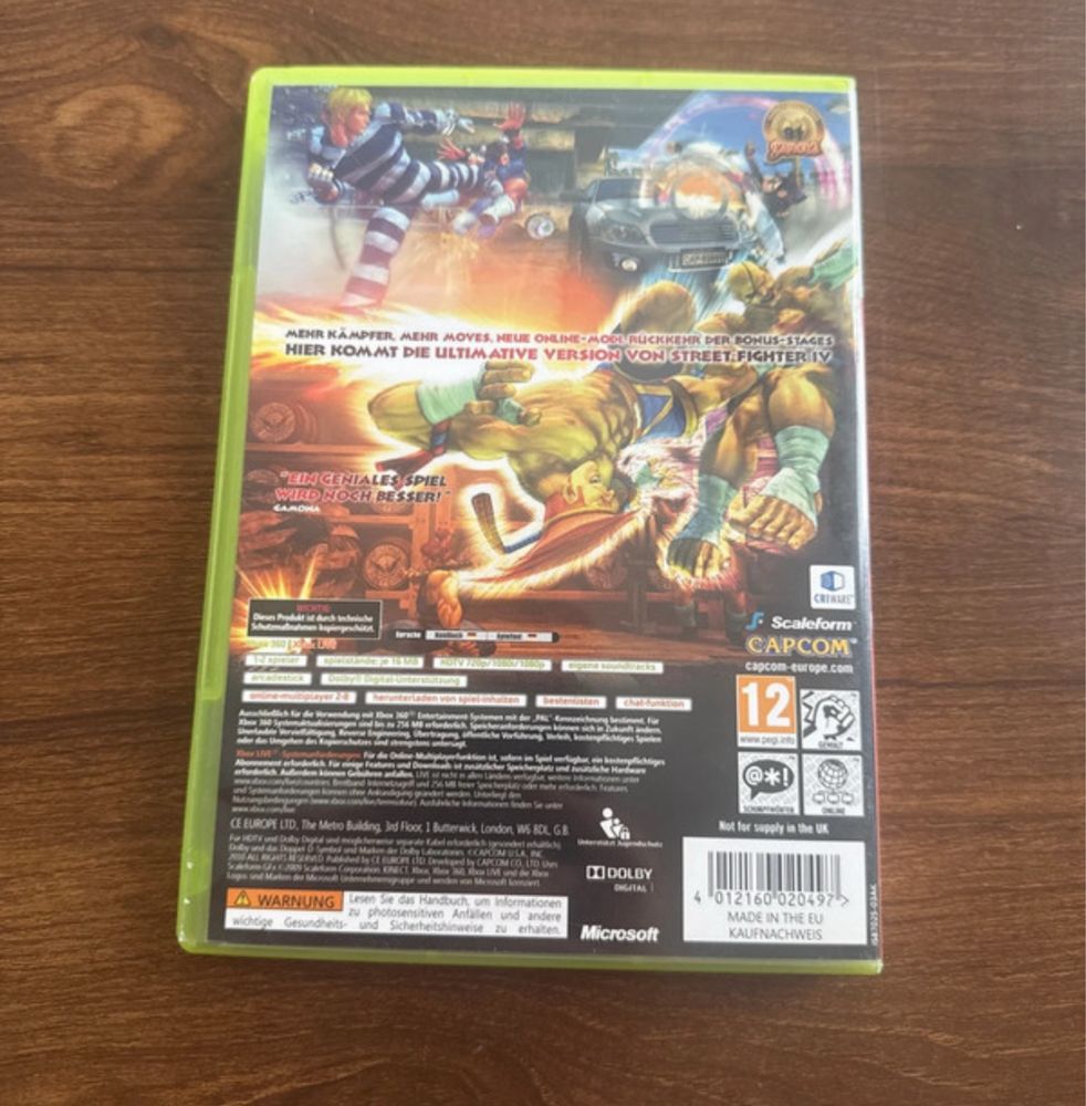Super street fighter IV Xbox 360