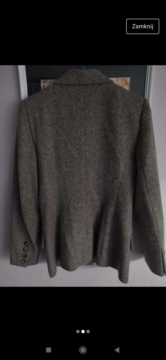 Żakiet, marynarka Givenchy r. 38 wełna + kaszmir