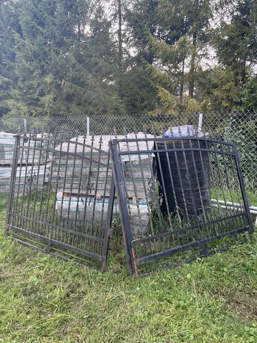 Brama wjazdowa plus ogrodzenie