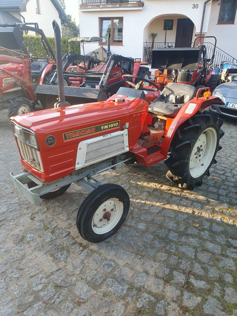 Yanmar YM1610 16KM traktorek ogrodniczy kubota iseki mitsubishi