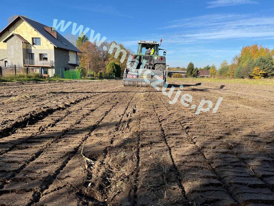 Mulczer leśny wgłębny, powierzchniowy, Karczowanie Czyszczenie działek