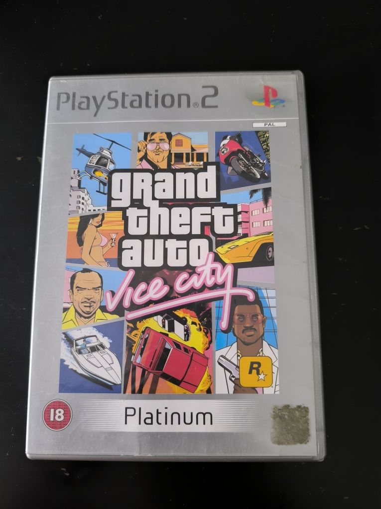 Jogo PlayStation 2 GTA VICE CITY