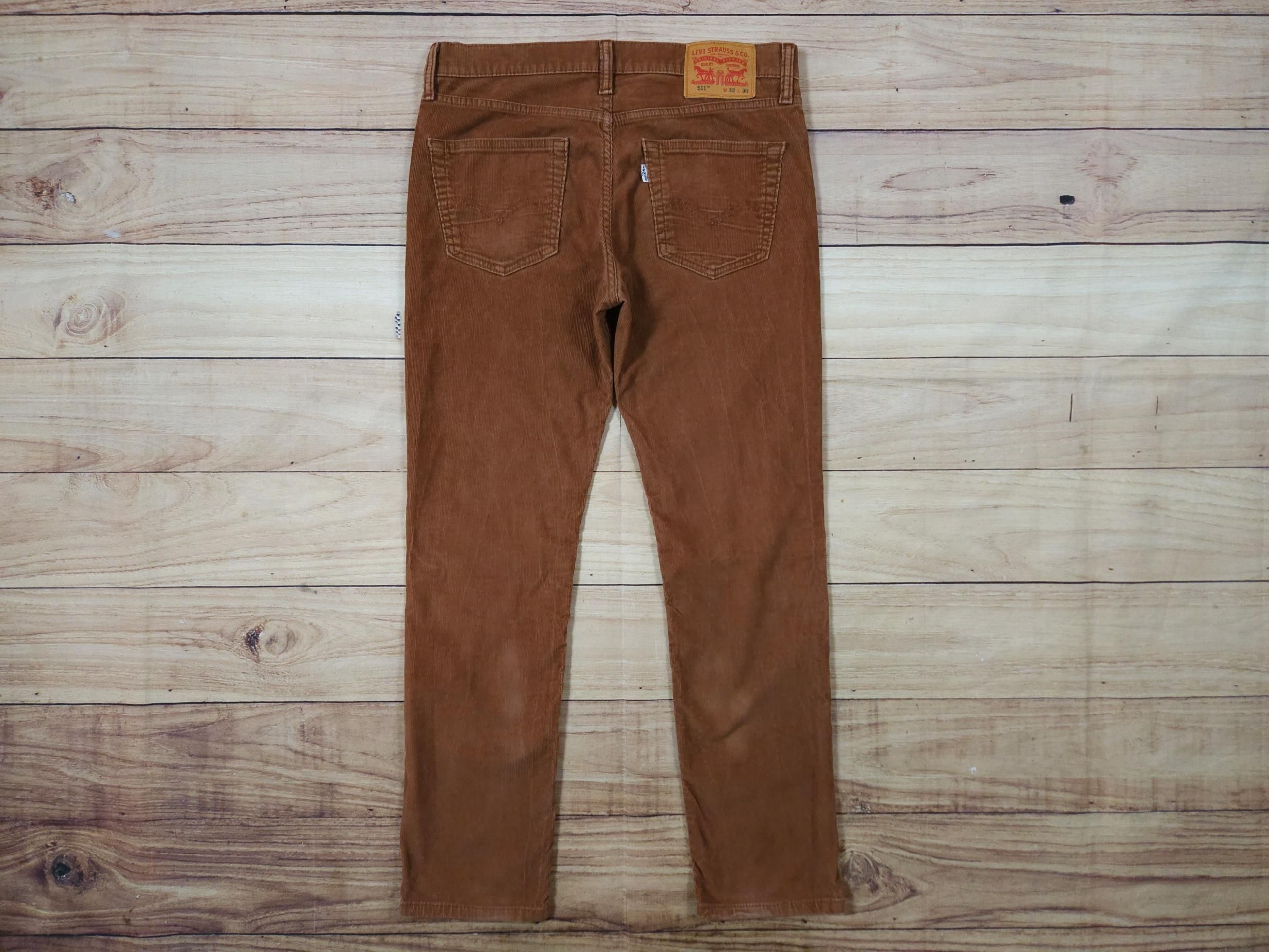 LEVI'S 511 Spodnie Sztruksowe Męskie r. 32/30