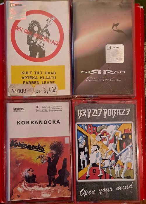 Kasety zespołów Kobranocka, Sirrah, Będzie dobrze Polski Rock