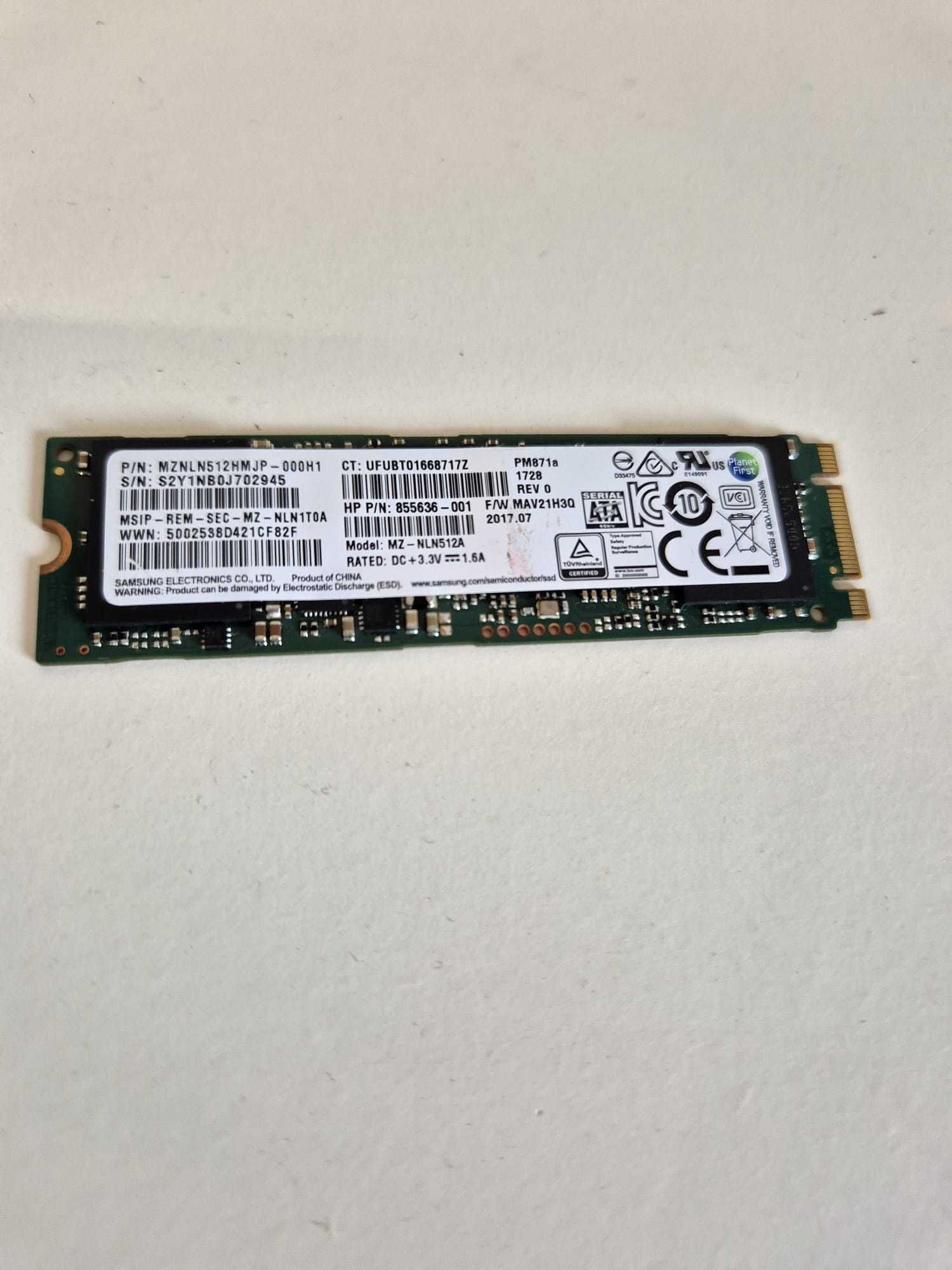 Szybki dysk SSD m2 Samsung 512 GB Poznań Okazja!