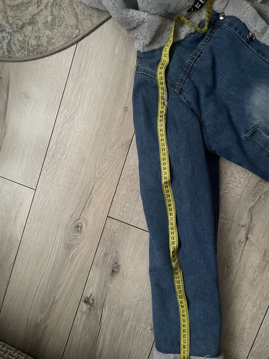 Тепла куртка тедді ждинсова