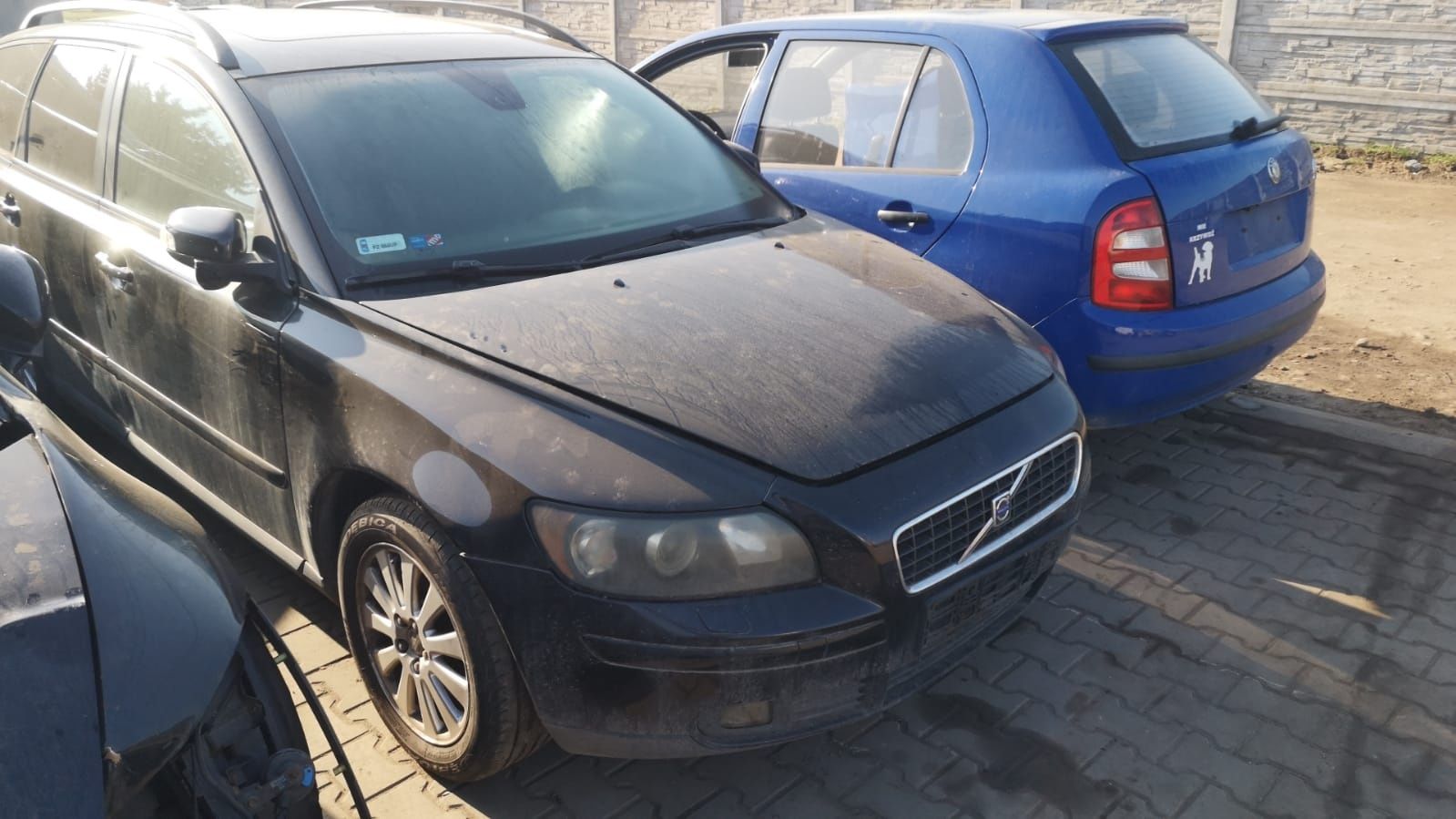 Zderzak przód tył maska drzwi błotnik Volvo V50