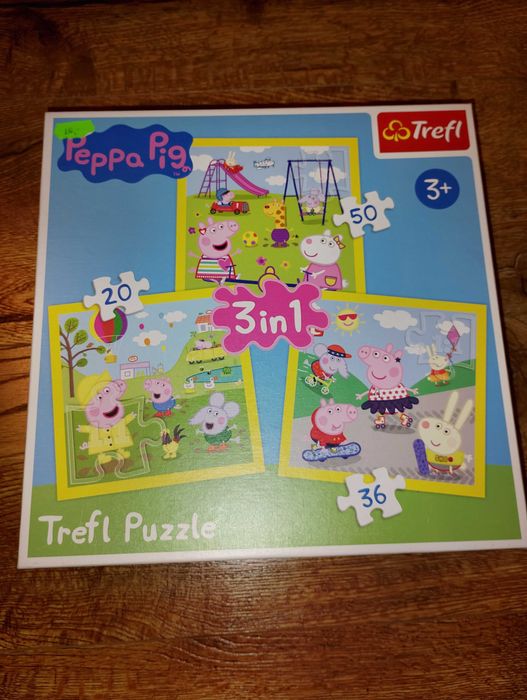 Puzzle Peppa 3 +