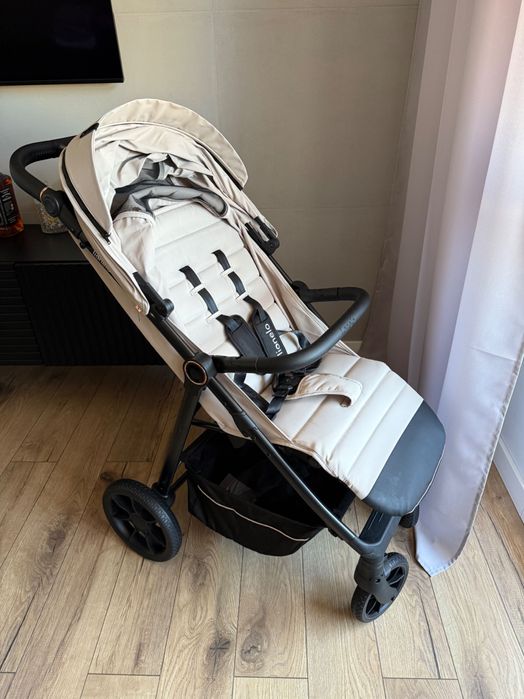 Wózek spacerowy spacerówka Lionelo Iva beżowy nowy