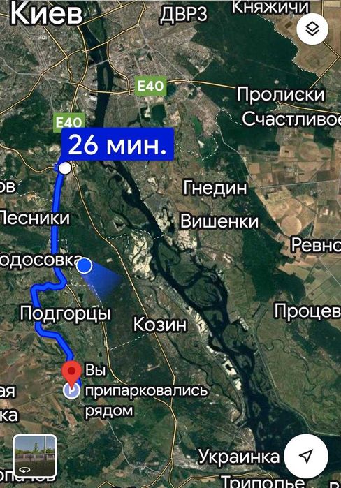 Продаж ділянки під забудову/виноградник Обухівський район В.Дмитровичі