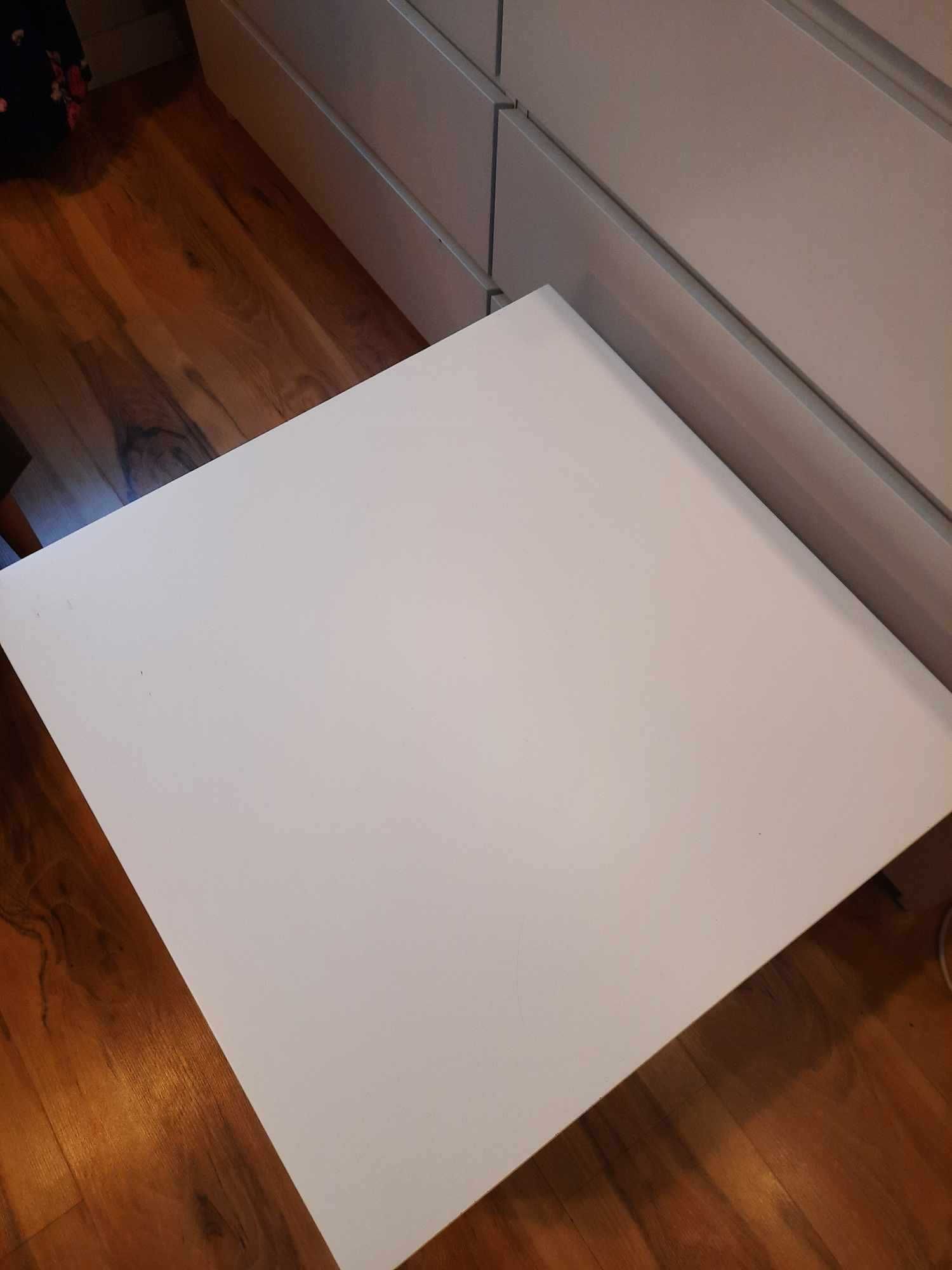 LACK Ikea stolik kawowy biały nocny 55x55 cm