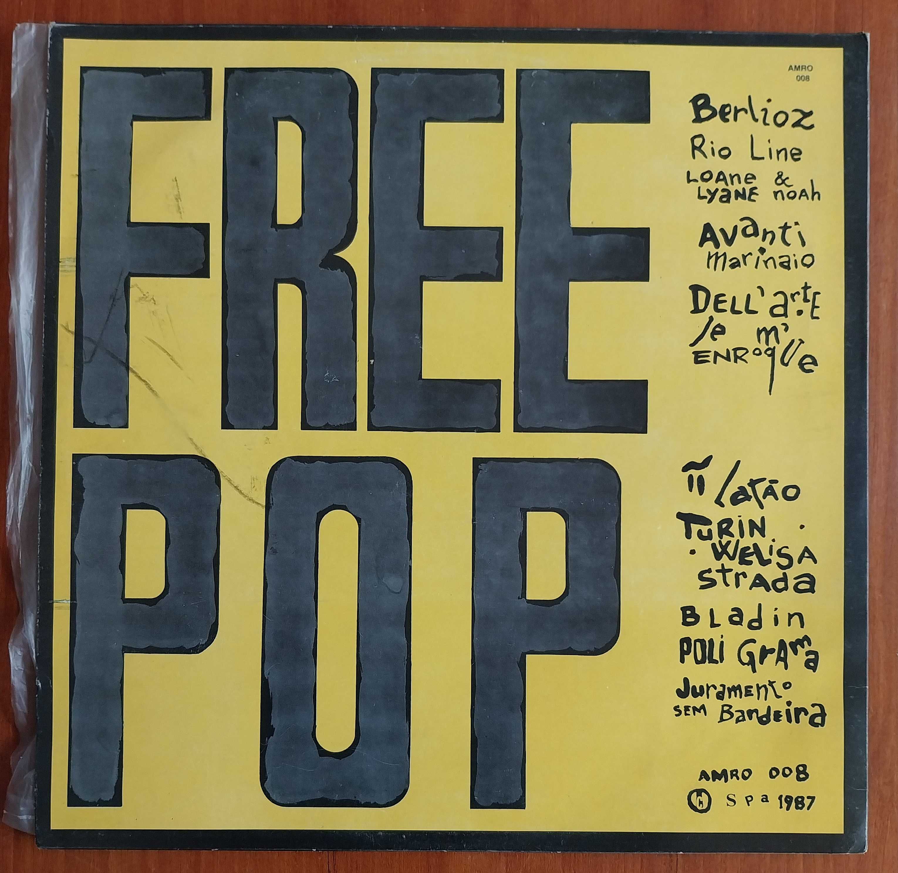 Vinil "Free pop", de Pop dell’Arte. Raridade.