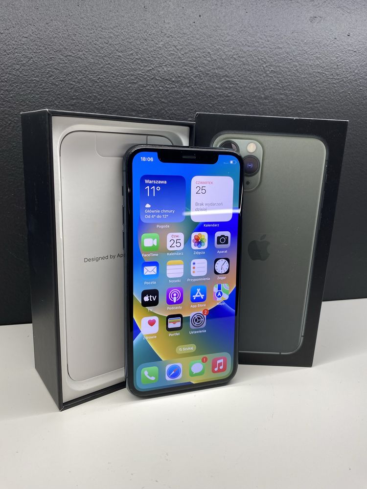 iPhone 11 Pro Midnight Green 98% bateria