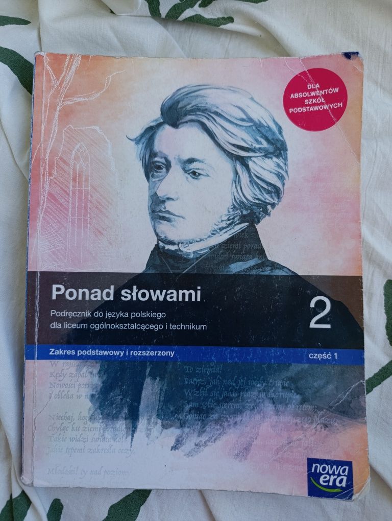 Ponad słowami 2 część 1 podręcznik do j.polskiego