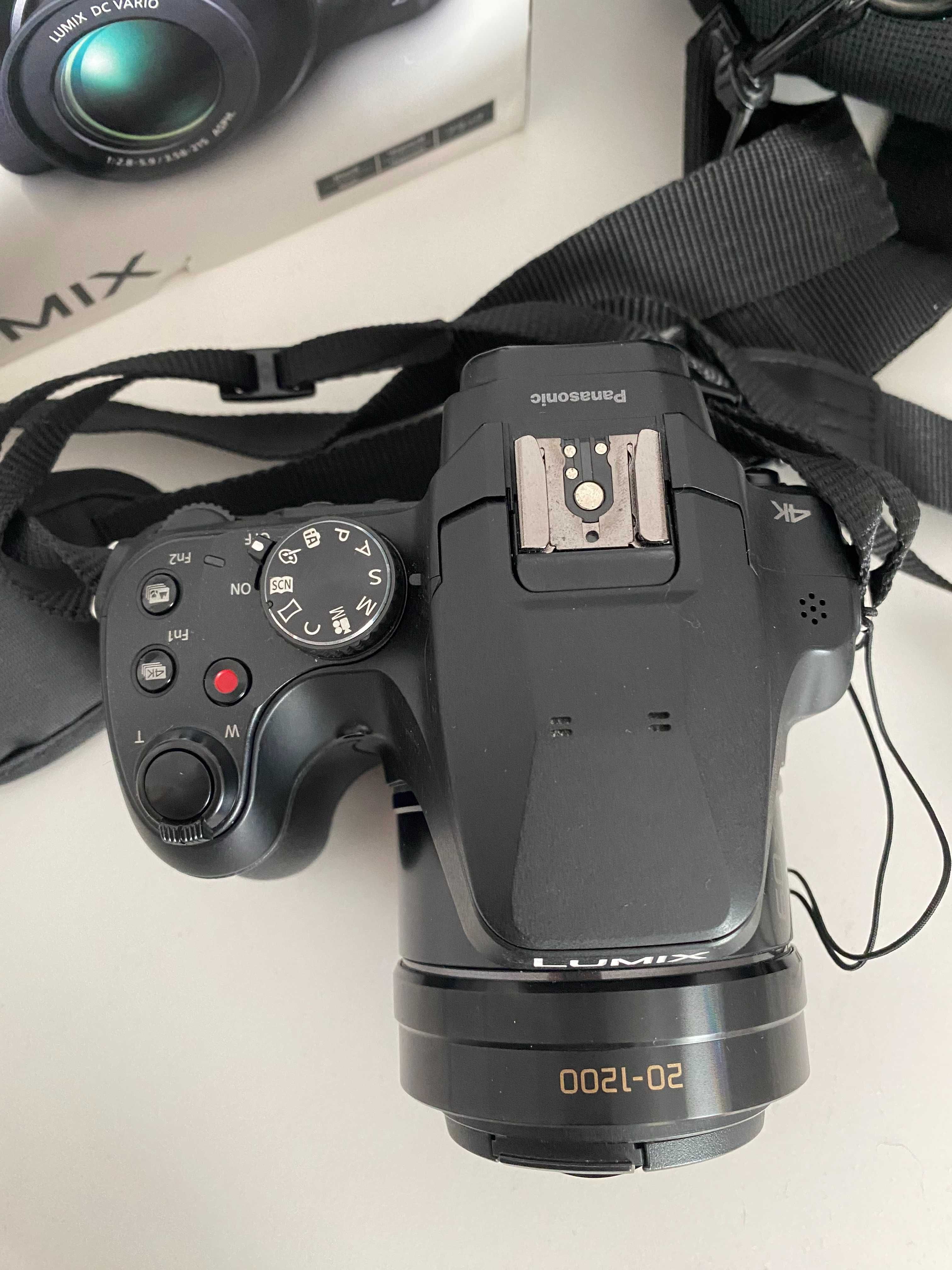 Aparat Panasonic Lumix DC-FZ82 raz użyty + TORBA + USB + Karta 32GB