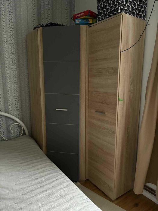 Zestaw mebli młodzieżowych Abra 6 elementów stan bardzo dobry