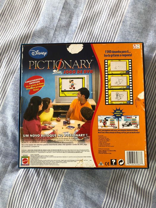 Mattel Pictionary Disney DVD