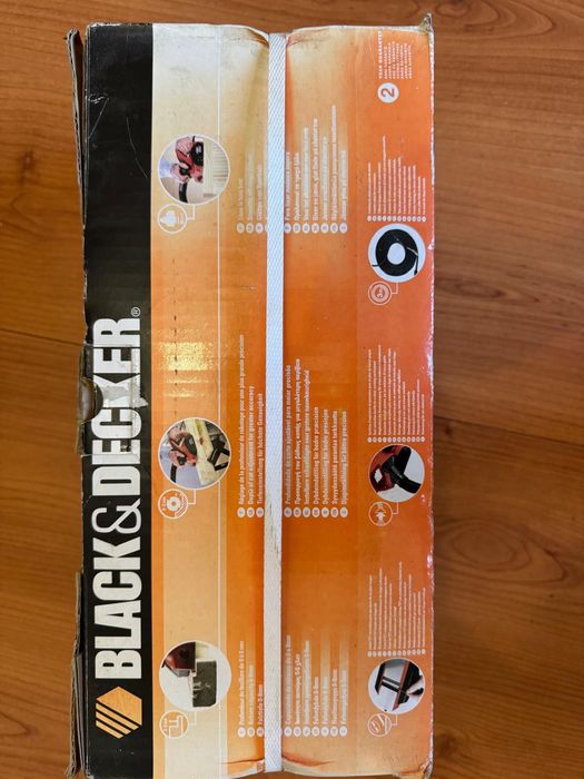 Plaina / lixadeira com fio BLACK+DECKER - KW712 - NOVO