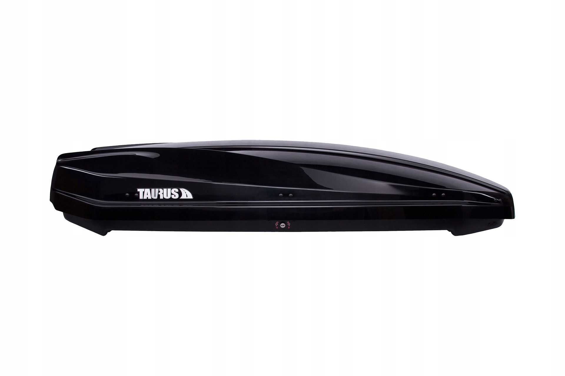 Bagażnik Box Boks dachowy bagażowy kufer TAURUS STRIKE 440 czarny