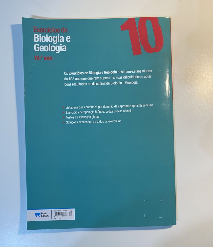 Livro exercicios Biologia e Geologia 10°ano