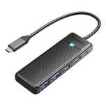Adapter Hub 4W1 Orico Usb A3.0X2 + Type-C3.0X1 + Pd100Wx1