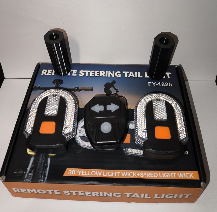 Kukirin G4 kierunkowskazy bezprzewodowe, pilot, mocowanie