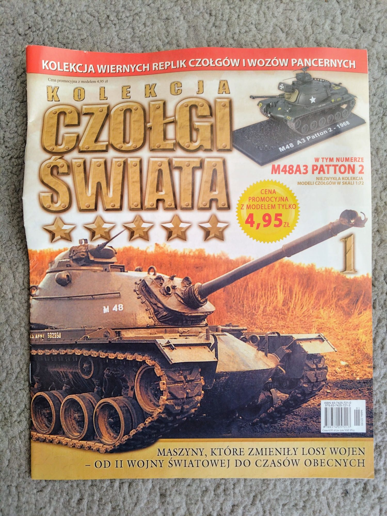 Kolekcja Czołgi Świata M48A3 Patton 2