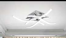 Lampa sufitowa plus dwa klinkiery led nowe