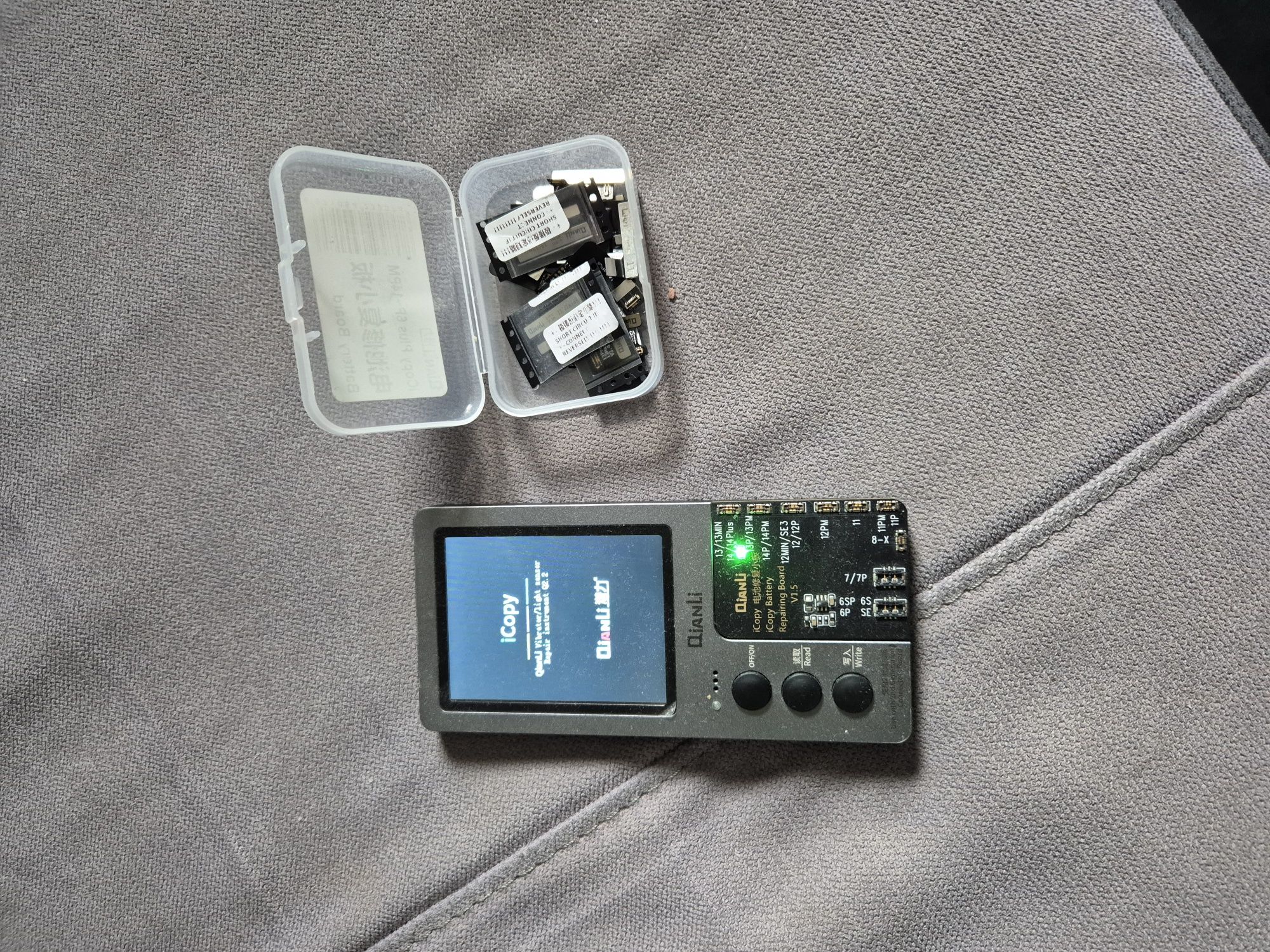 Qianli iCopy plus 2.1 tester/programmer baterii wyświetlaczy + 20 tagó