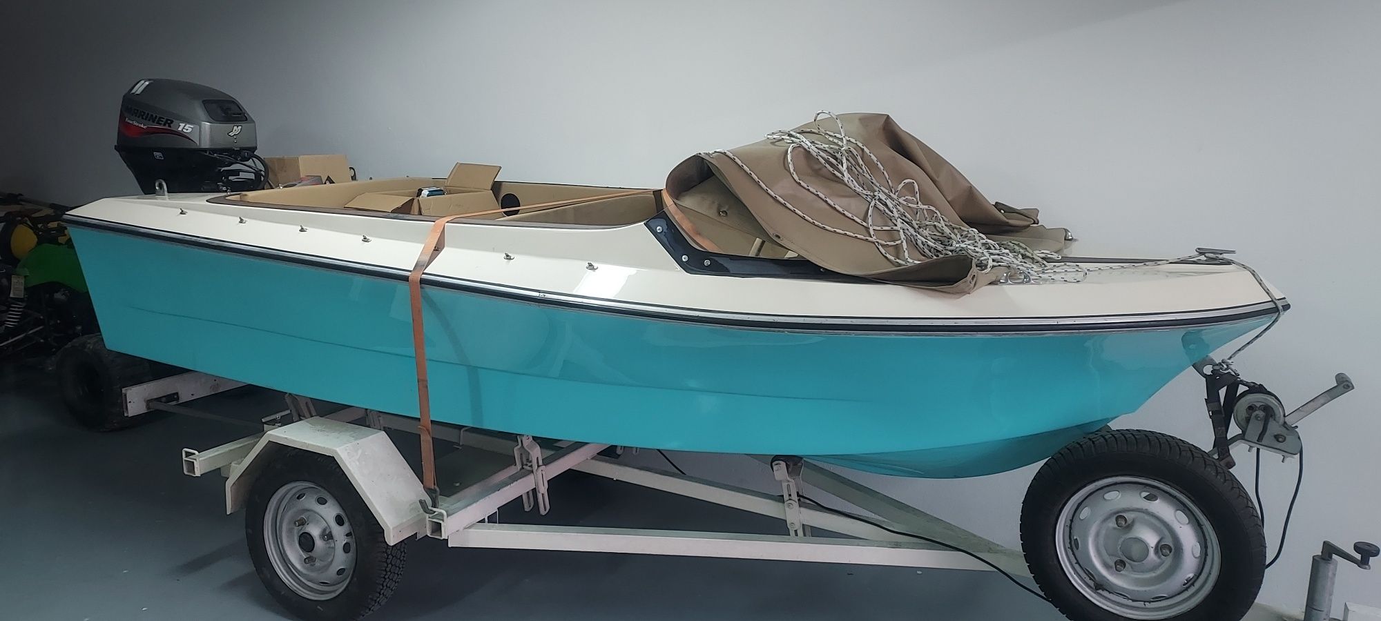Barco todo restaurado  15cv a 4 t troco