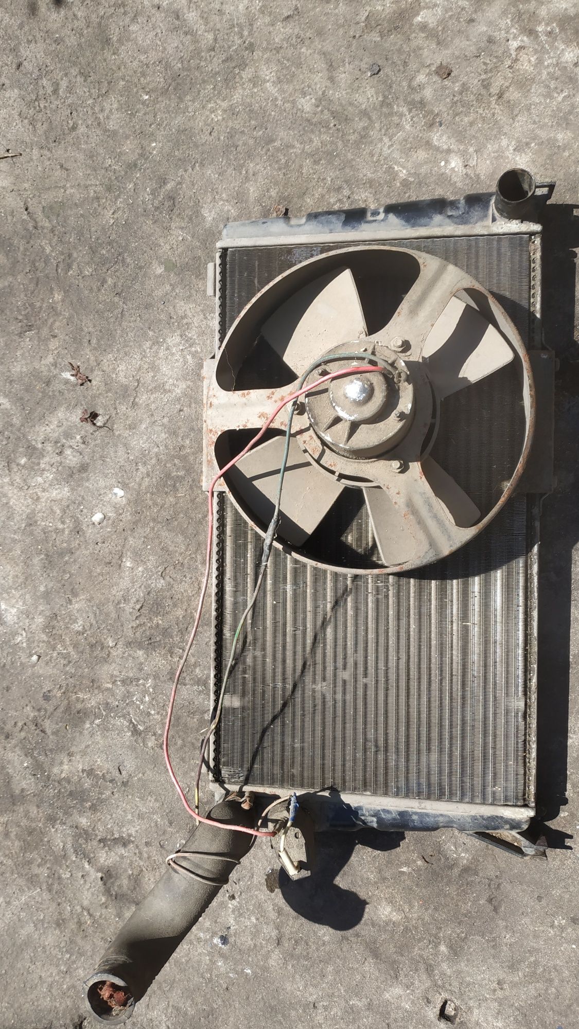 Радиатор с вентилятором Skoda 120ls
