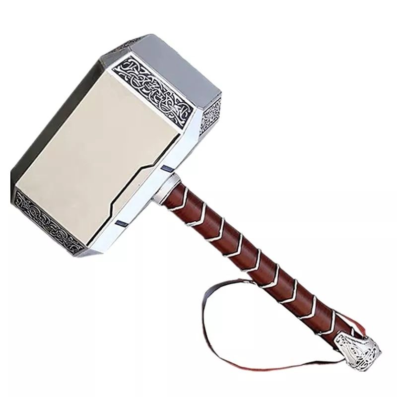 Młot THORA Mjolnir 47 cm replika 1:1 pasek skórzany replika piękna 24h