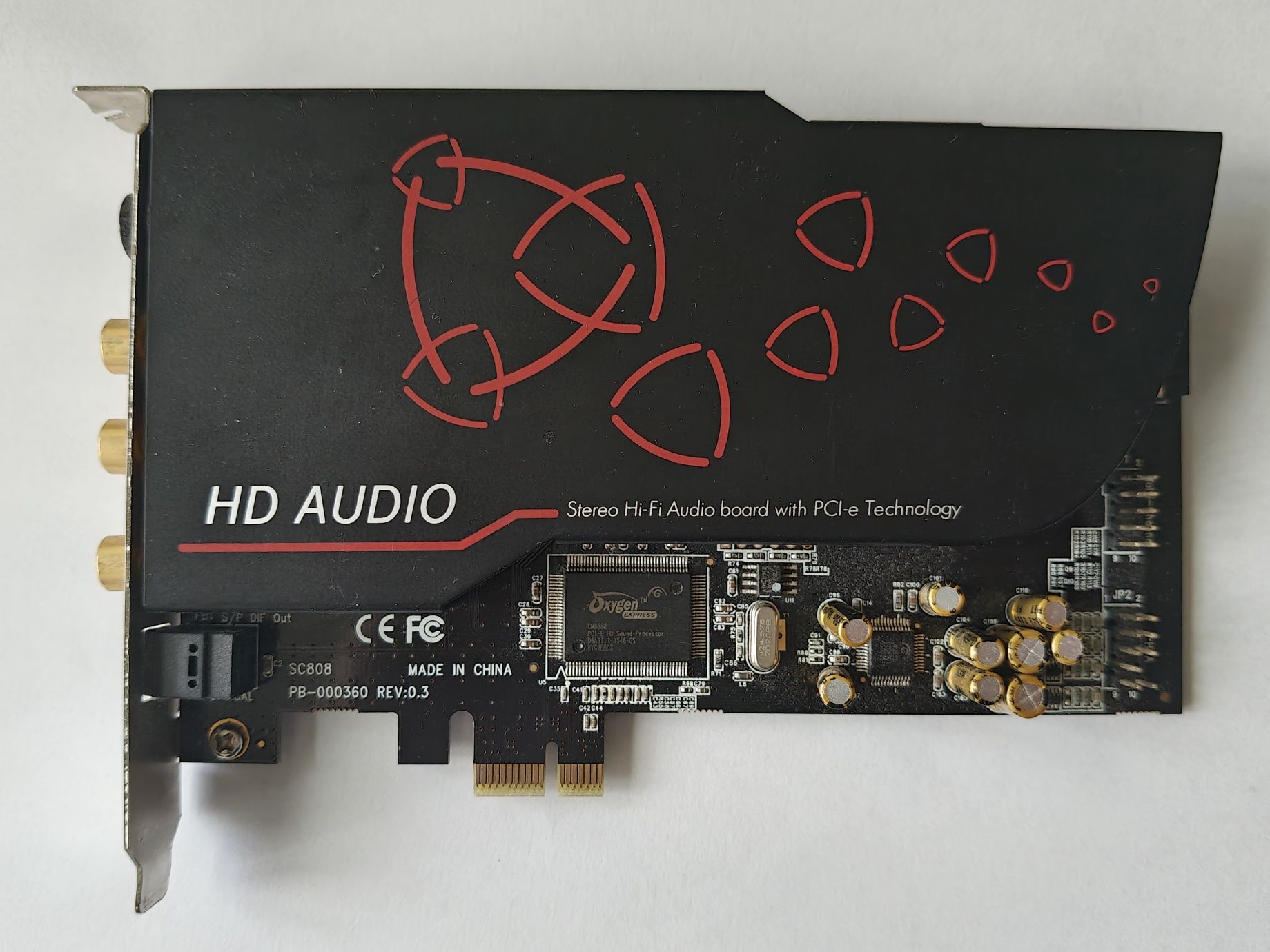 HD Audio AIM SC808 karta dźwiękowa przetwornik wzmacniacz słuchawkowy