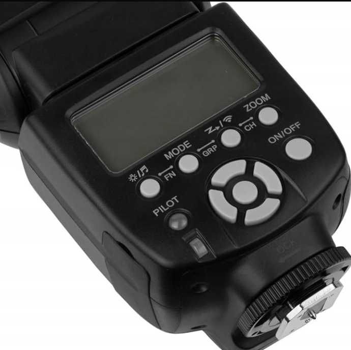 lampa błyskowa do Canon DSLR, GN58, LCD, statyw Yongnuo YN560 III