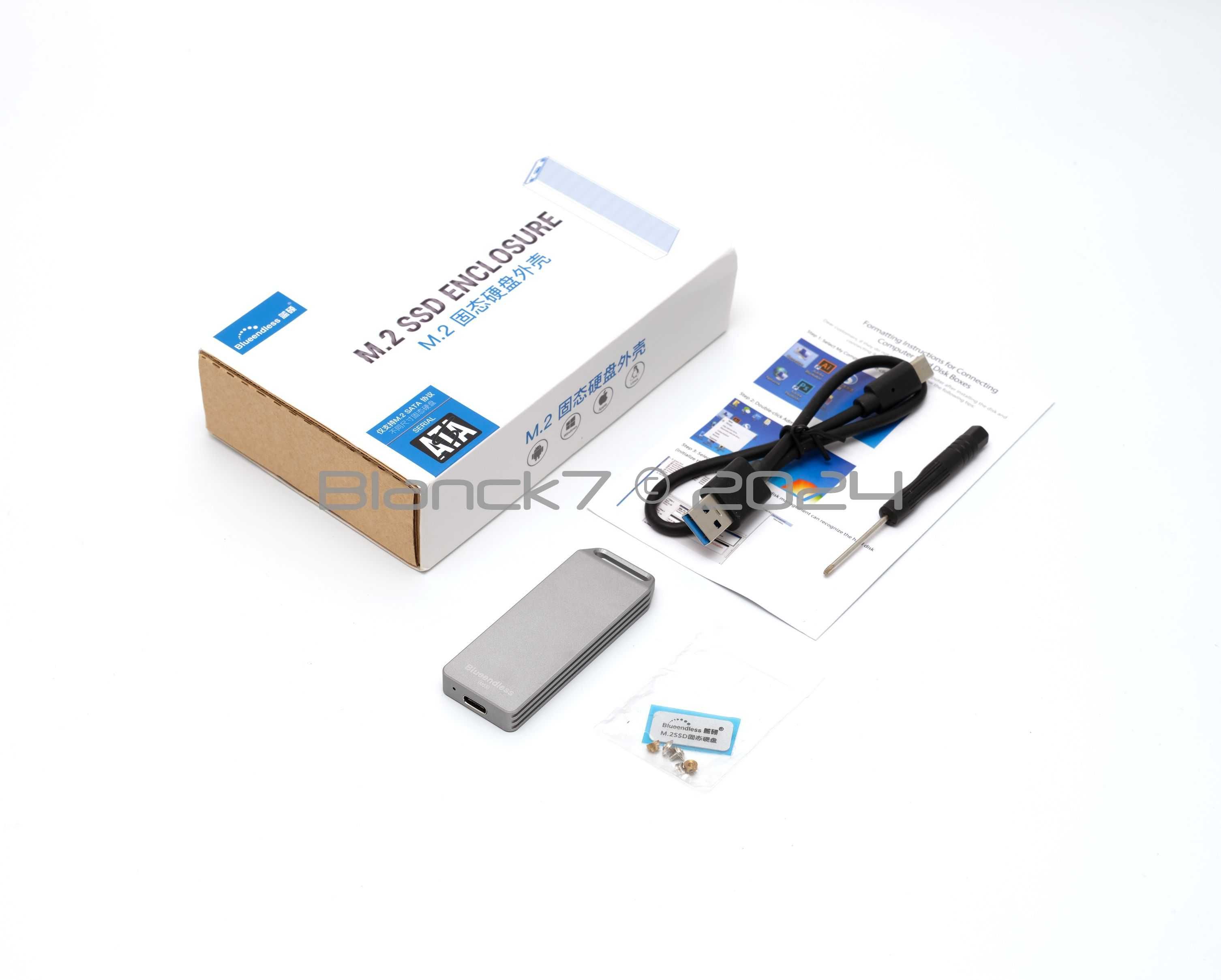 Blueendless M.2 SSD Obudowa dysku