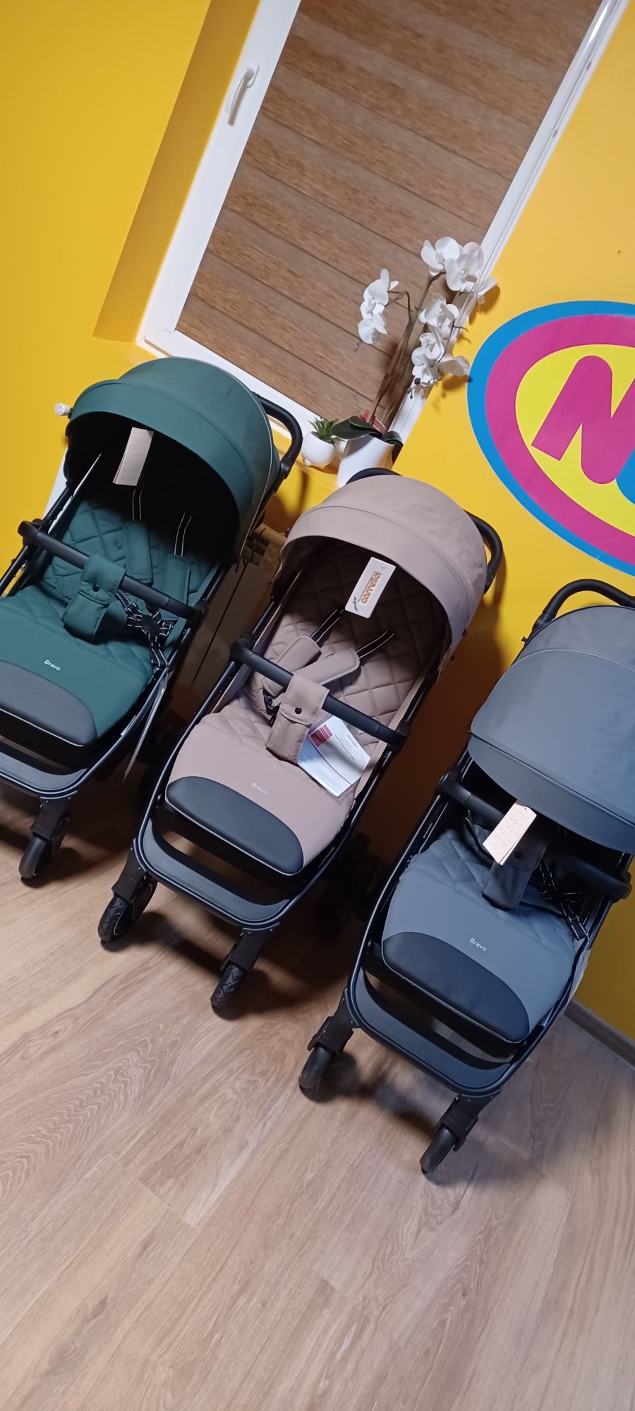Carrello Bravo koła pompowane nowy SKLEP NW