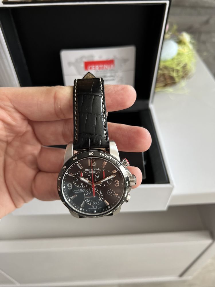 Zegarek męski Certina Ds Podium Big Size Chrono C001.617.26.057.00