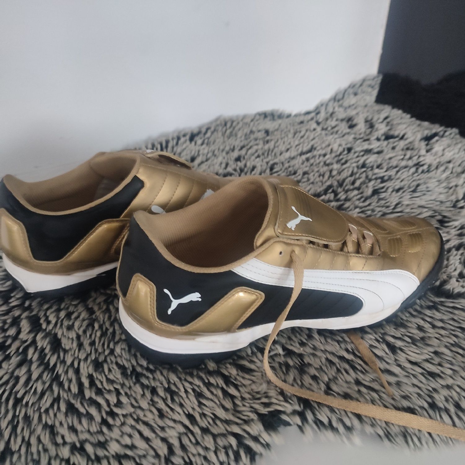 buty puma 44 halówki złote