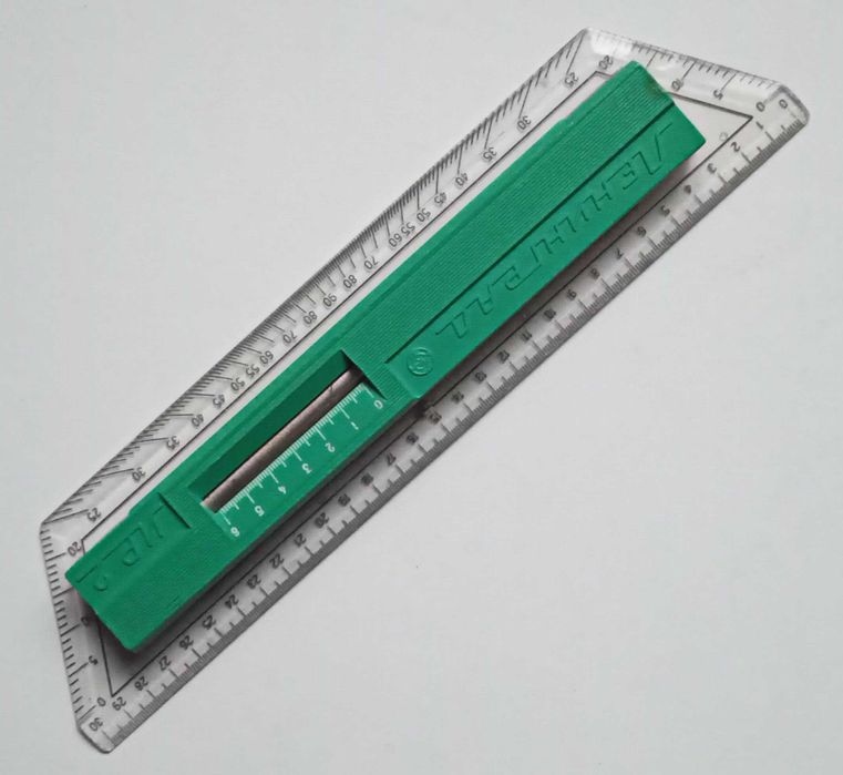 Линейка Рейсшина инерционная Ленинград ИР 2 1980-е годы СССР