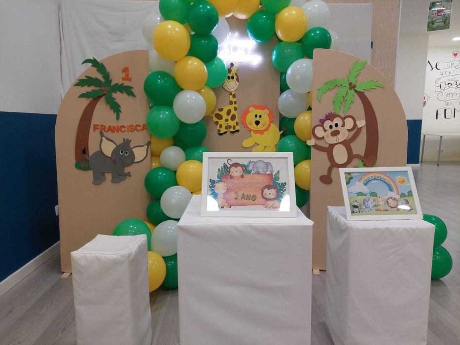 Decore a sua festa em casa –decoração personalizada e fácil de montar!