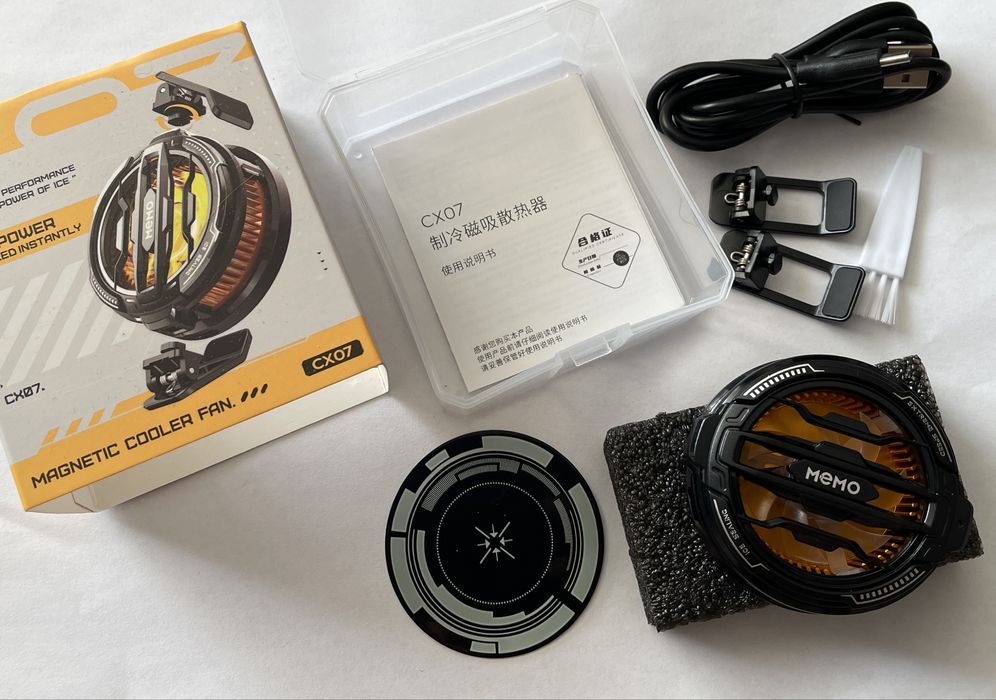 Потужний Охолоджувач для телефона MEMO CX07 Куллер з елементом Пельтьє