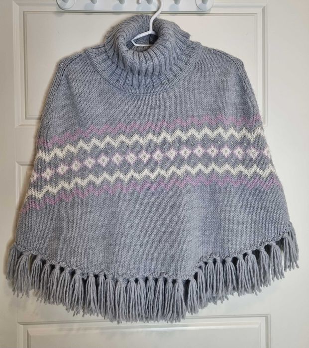 Ponczo z golfem H&M 158 cm dziewczynka